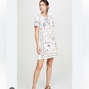 new Tory Burch poetry of things DRESS sz XXS